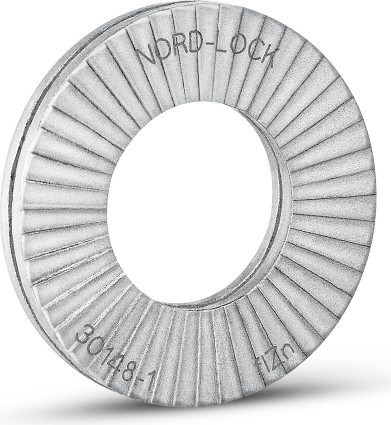 Bilde av NL22SP Låseskive DI 23,4 MM, ZINKFLAKE, DIN 25201 23,4 x 42 x 4,6 mm, 50-pakning