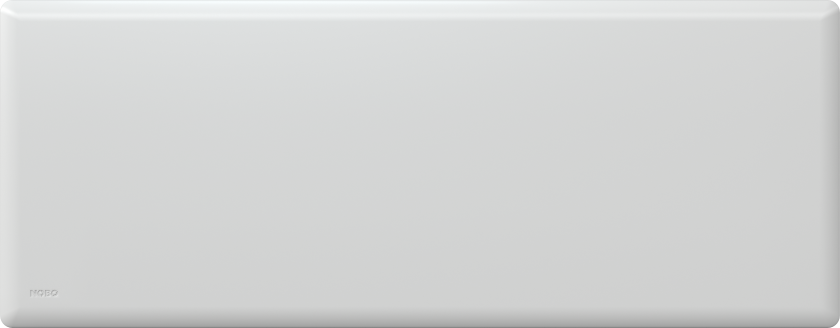 Top El-radiator lavtemperatur, 800 W, 230 V