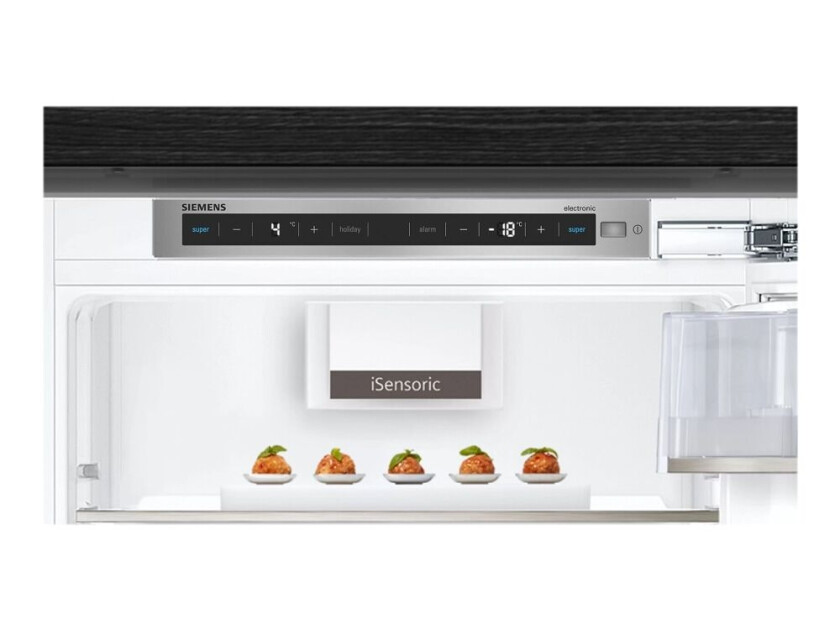 iQ500 coolEfficiency KI87SADD0 - Kjøleskap/fryser - bunnfryser - innebygd - fordypning - bredde: 56 cm - dybde: 55 cm - høyde: 177.5 cm - 270 liter - Klasse D