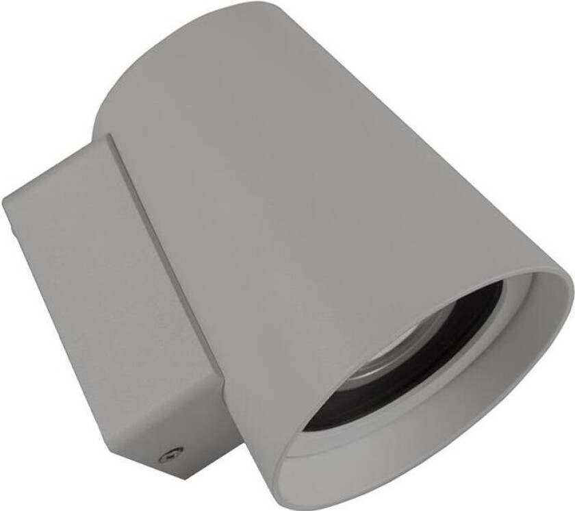 Cone GU10 Veggarmatur IP54 Grå