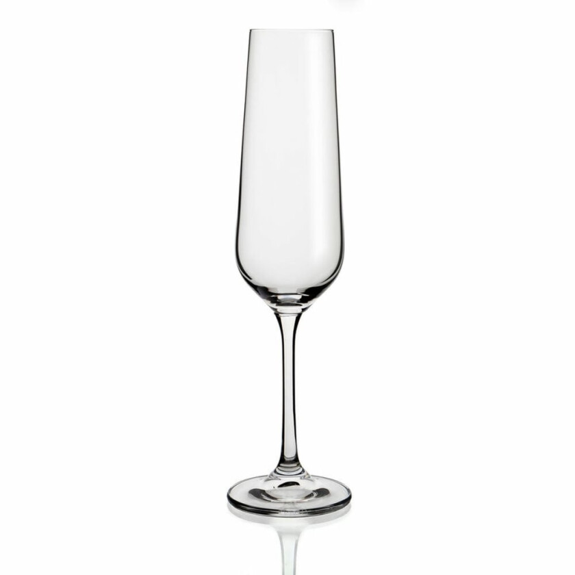 Champagneglass Belia Bohemia Transparent Glass 6 kvantitet (20 cl)
