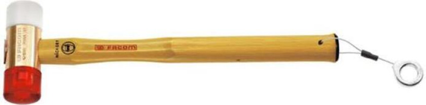 Bilde av 207A.40CBSLS Hammer med utskiftbare slag D: 40 mm, 375 g, aluminiumslegeme
