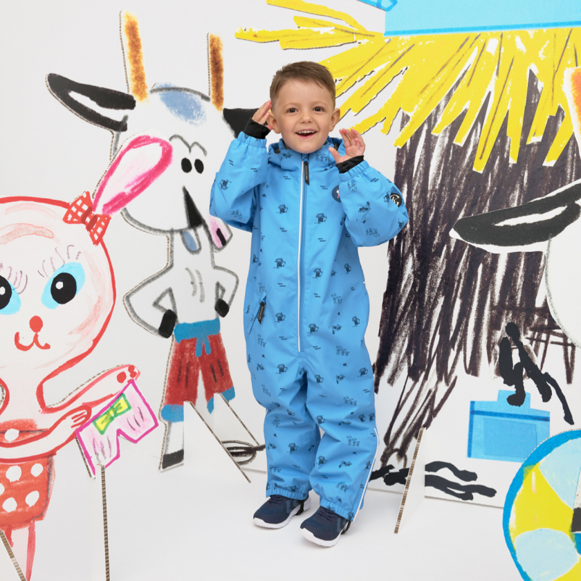 Skalldress Bukkene Lys Blå (P) - 98