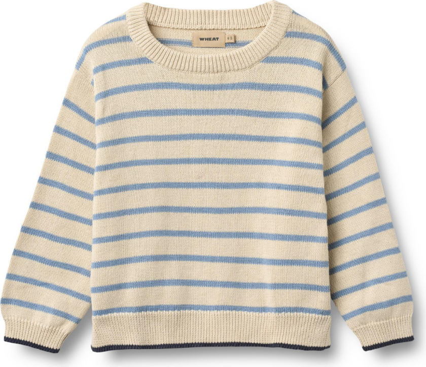 Genser Knit Morgan Faded Denim Stripe - 104