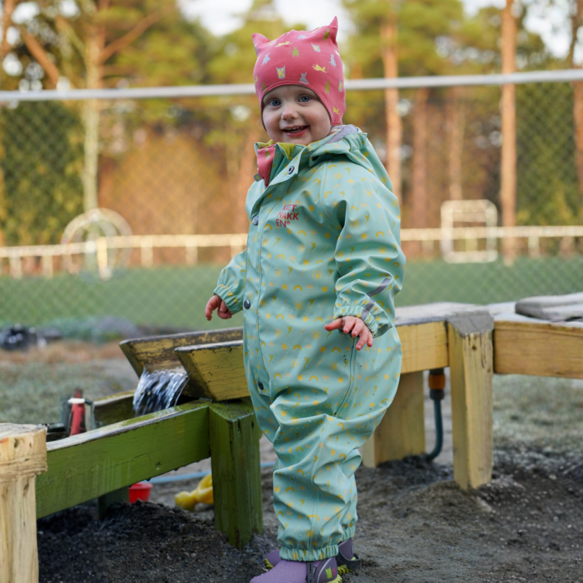 Babyregndress Dugg Jane Pistasj - 92