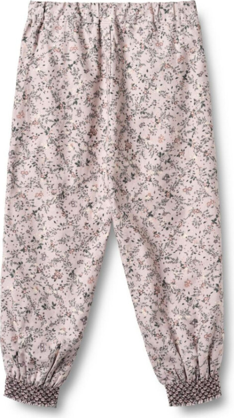 Bukse Sara Lilac Checked Flowers - 104