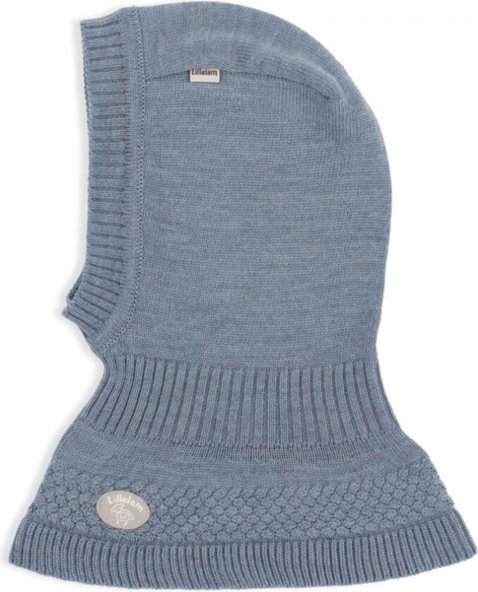 Lillelam - Lue Med Hals Balaclava, Mellomblå - 52-54cm