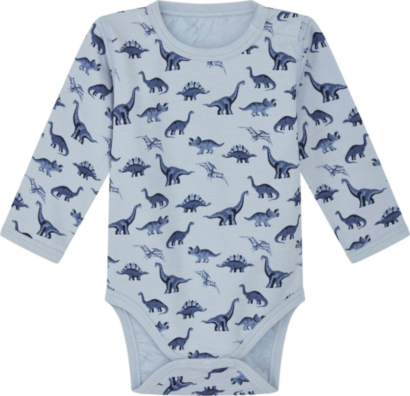Body Ull og Bambus Baloo Dino Blue Cloud - 62