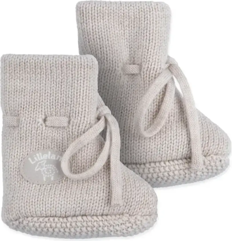 Lillelam - Tøfler Ull Classic Lys Beige - 74-80