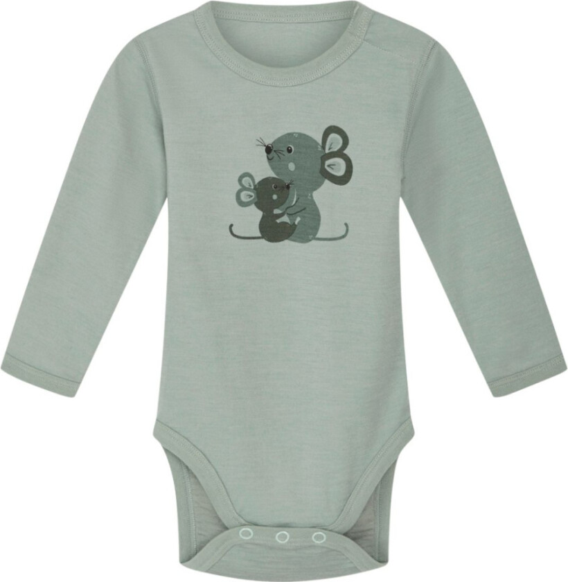 Body Ull og Bambus Baloo Mouse Jade Green - 62