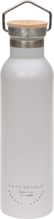 Drikkeflaske Stål Adventure Grey 700 ml - Onesize