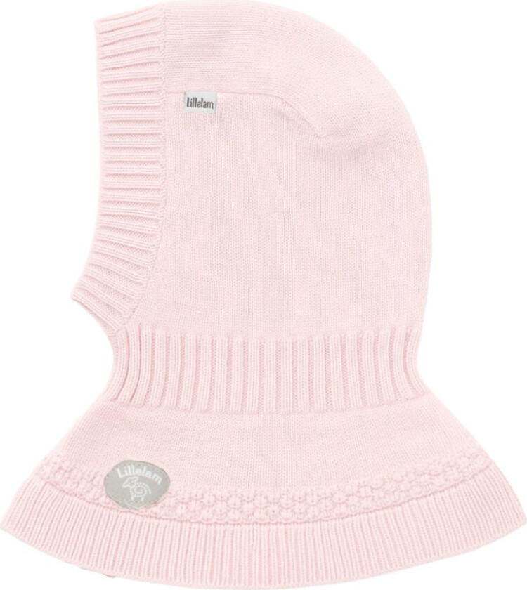 Lillelam - Balaclava i Ull Classic Himmelrosa - 50-52cm