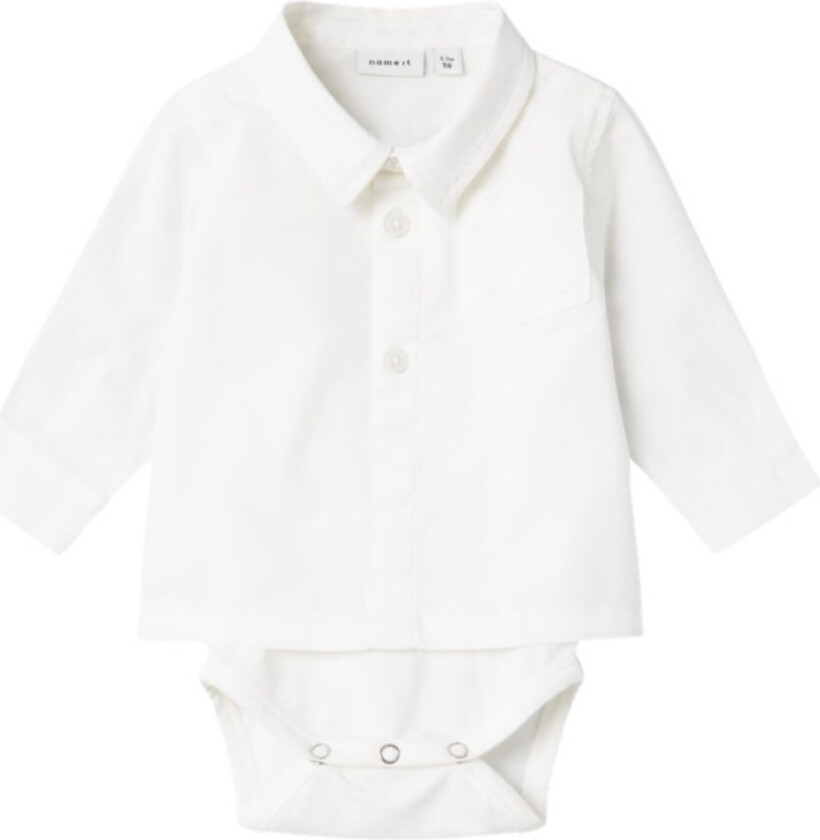 Skjortebody Roah Bright White - 68