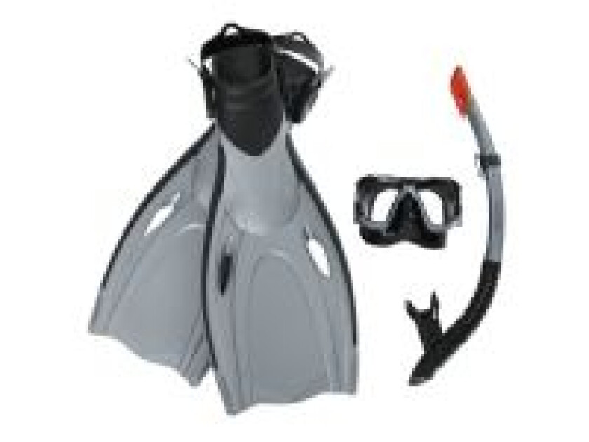 Hydro-Pro BlackSea Snorkel & Fin Set (2 colors) Size 37.5-41