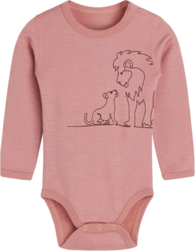 Body Ull og Bambus Løve Ash Rose - 68
