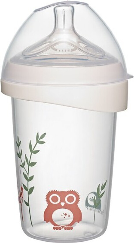 Tåteflaske First Moments Owl 270 ml - Onesize