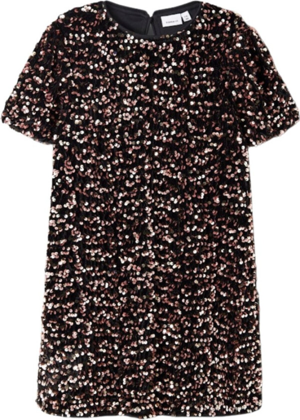 Kjole Unica Paljetter Copper - 140