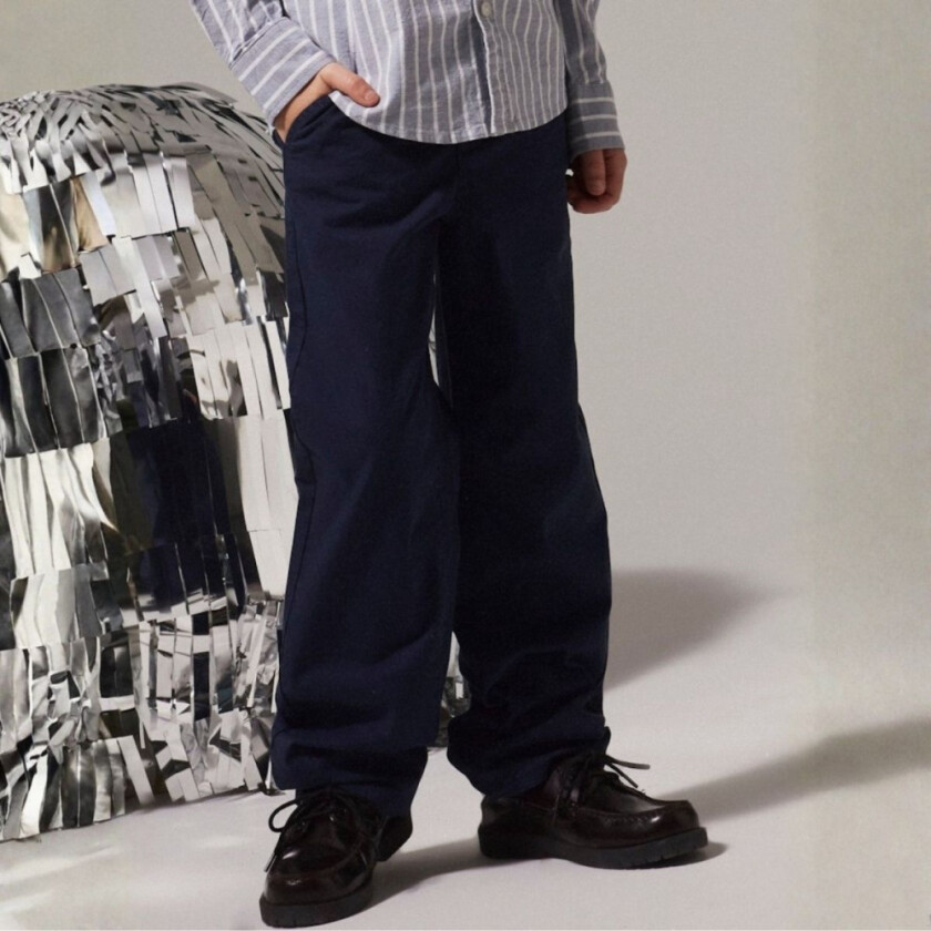 Bukse Jr Ryan Straight Twill Navy Blazer - 146