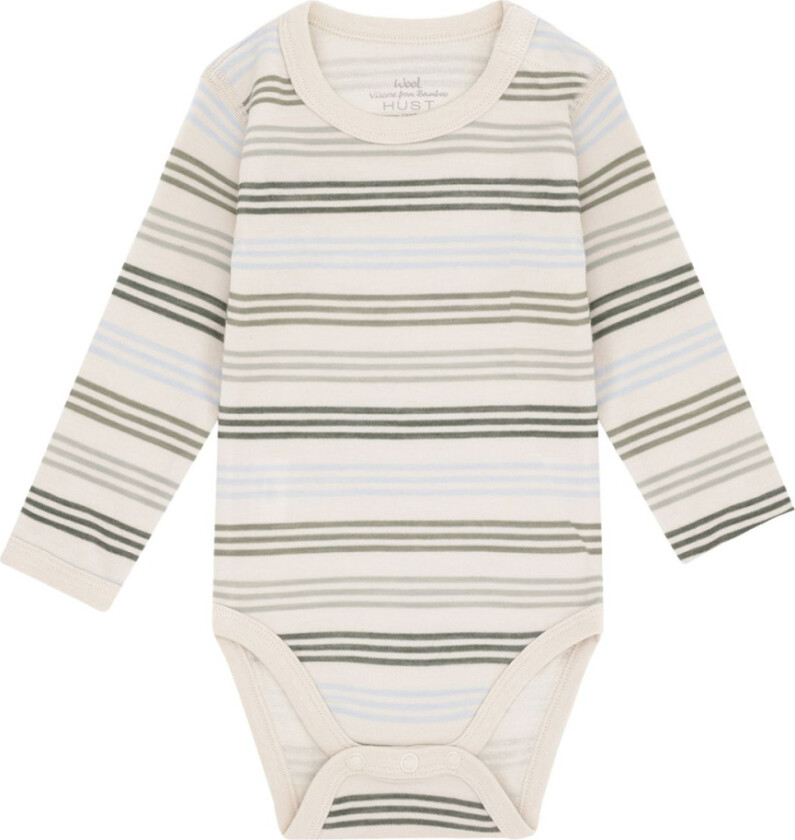 Hust And Claire - Body Ull/ Bambus Baloo 3 Stripe French Oak - 68