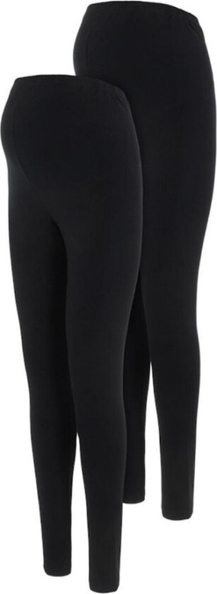 Mamma-leggings 2-pk Emma Svart - XL