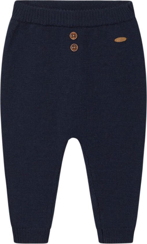 Bukse Ull Strikket More Navy - 68