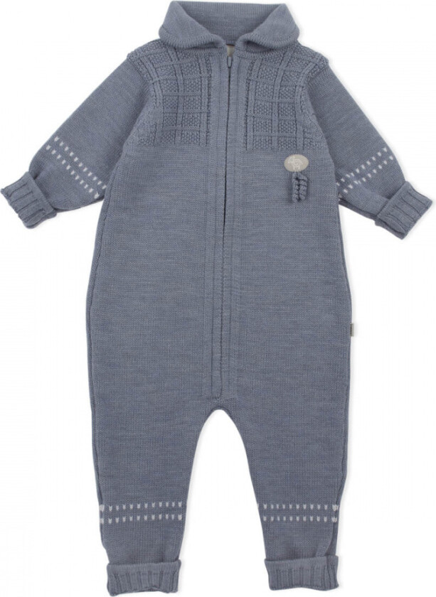 Lillelam - Ulldress Classic Mellomblå - 98