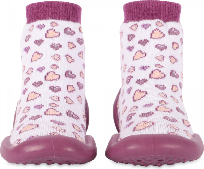 Sokketøfler Heart Purple - 23