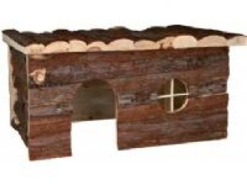 Jerrik house rabbits bark wood 50 × 25 × 33 cm