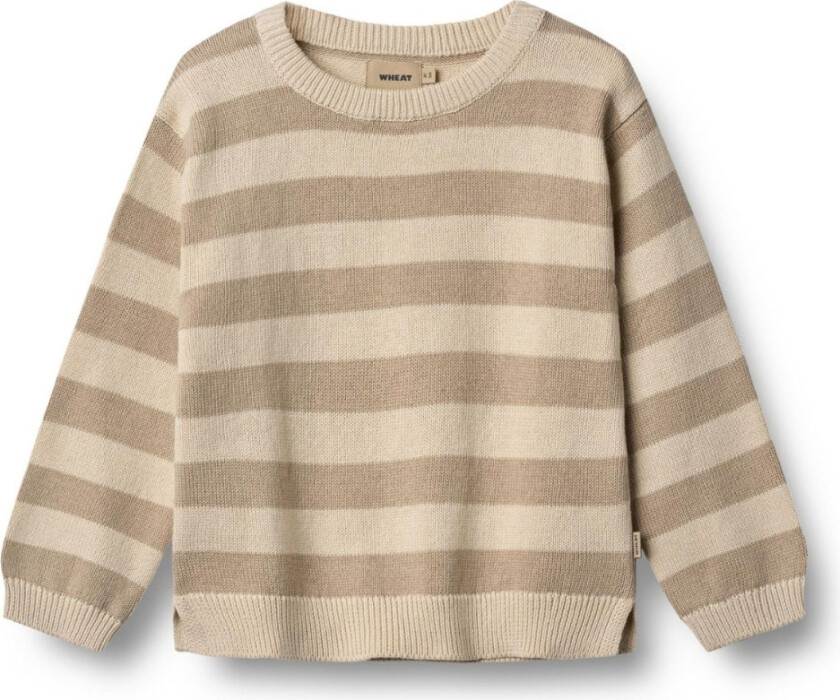 Genser Morgan Knit Beige Stripe - 98