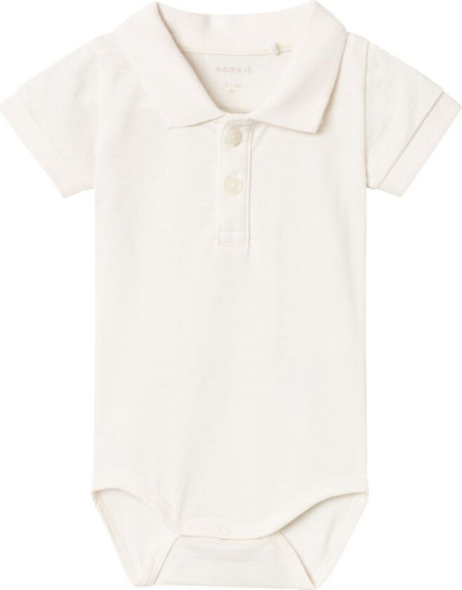 Body Polo Kortermet Haddo Bright White - 62