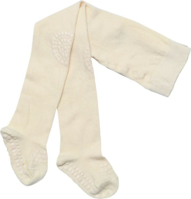 Strømpebukse Antiskli Bomull LV Off-White - 12-18 mnd