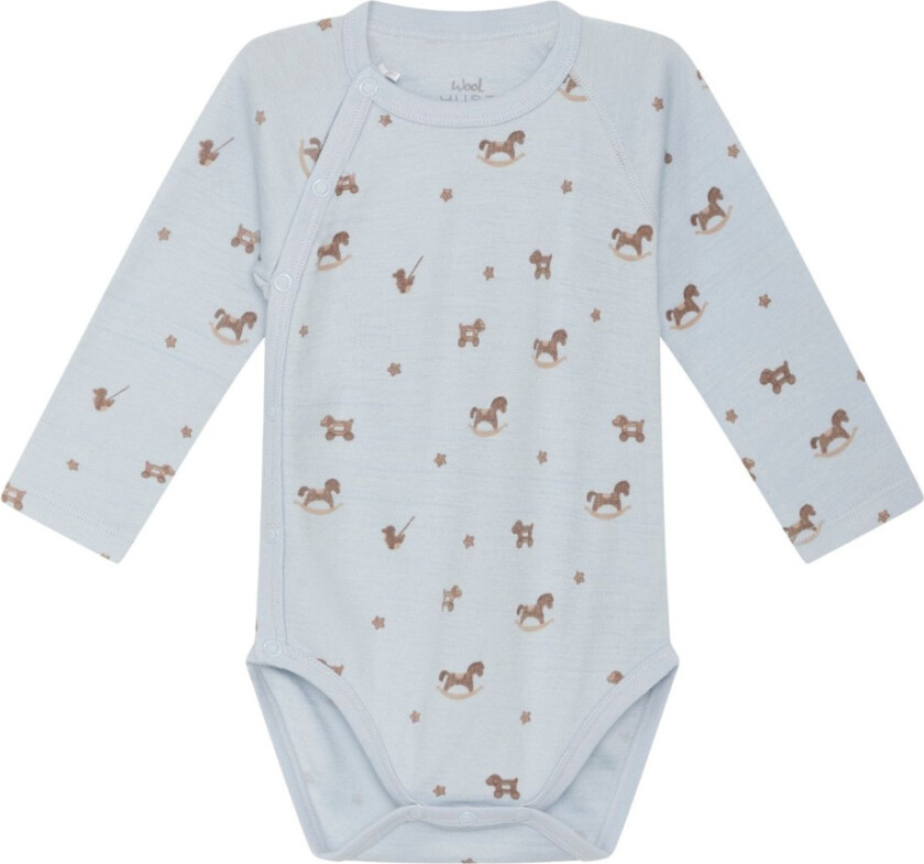 Omslagsbody Ull Bia Gyngehest Cloud Blue - 80