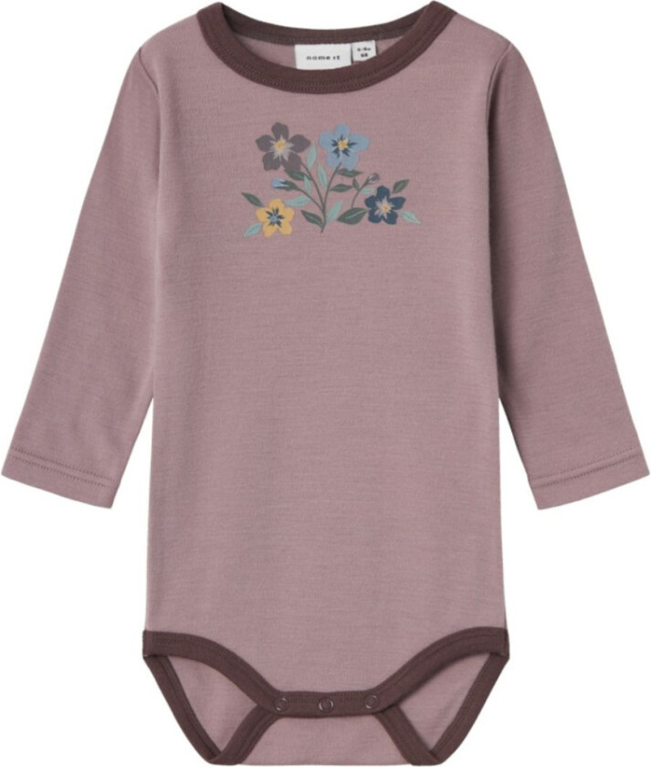 Body Baby i Ull Willow Purple Dove - 68