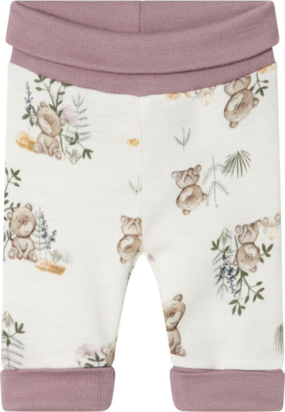 Bukse i Ull Prematur Snow White - 48