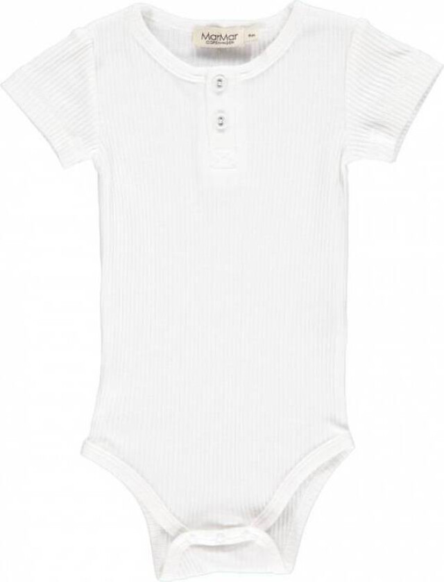 MarMar - Body Kortermet Gentle White - 98