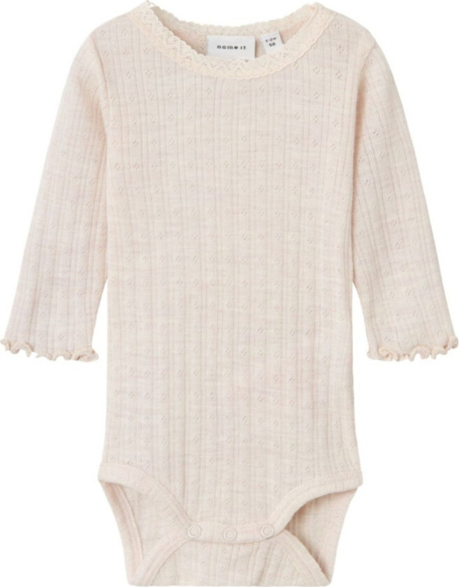 Body i Ull og Silke Rib Wossa Lilac Ash - 68