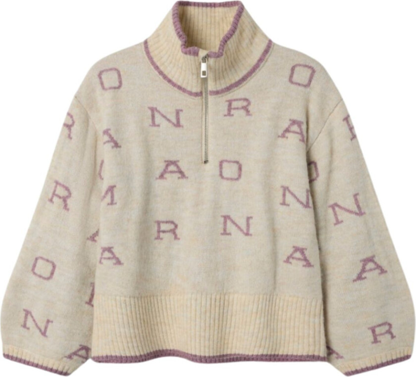 Genser Halfzip Oversize Neify Summer Sand - 116