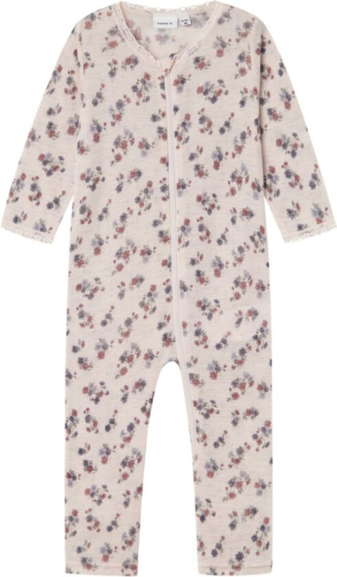 Heldress Baby Ull Wang Lilac Ash AOP - 80