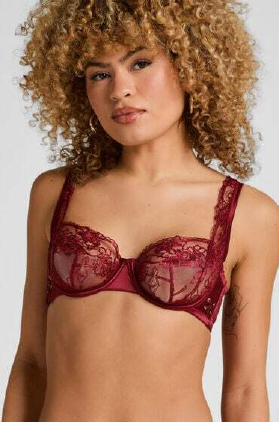 Catherine Bøyle-BH Uten Polstring Rød