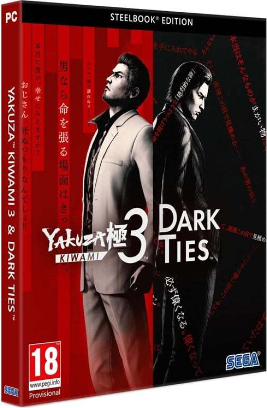 Yakuza Kiwami 3 & Dark Ties (Steelbook Edition) - Windows - Action/Adventure