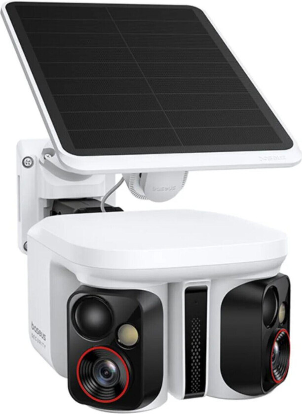 Security X1 Pro Dual Surveillance Camera med solcellelading / utendørs kamera