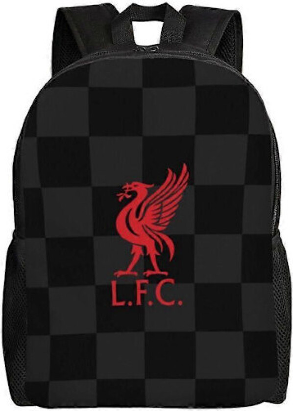 Liverpool Lett Ryggsekk Utendørs Reise Barn Stor Kapasitet Trykking Student Skolesekk Casual Skulderveske-hjka5162-lingling}
