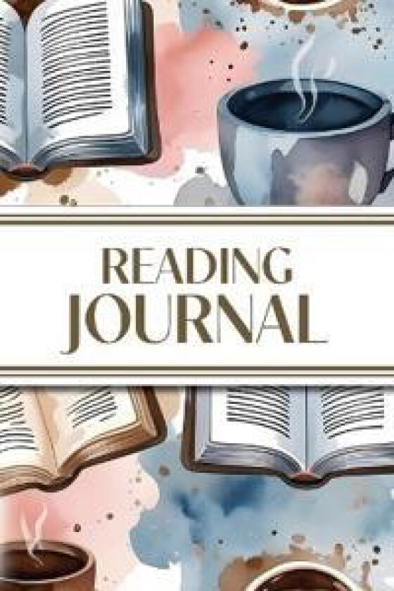 Reading Journal (Watercolor Coffee & Books)