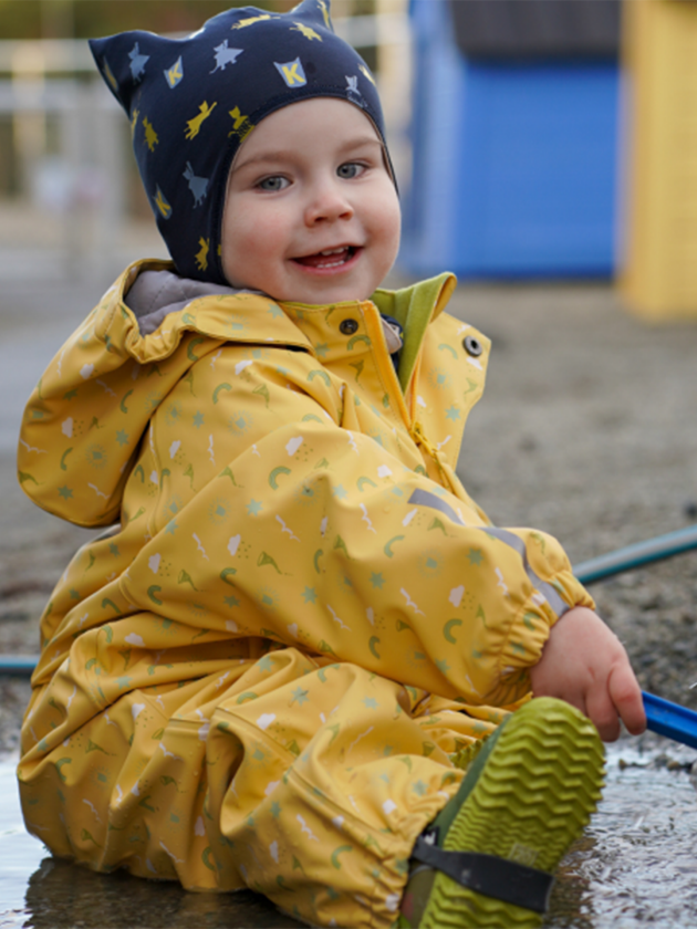 Babyregndress Dugg - Gul - Barn - Yttertøy