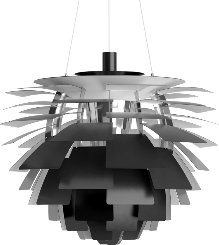 PH Artichoke Ø48cm - Svart / krom