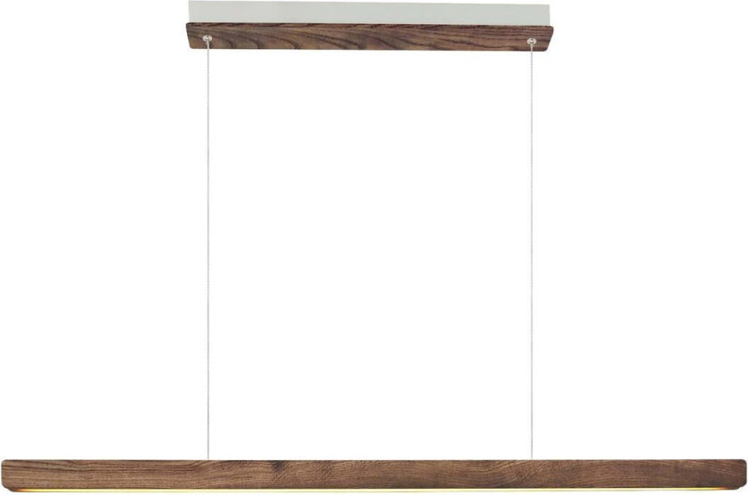 Ilgas takpendel 115 cm 3000 Kelvin dimbar - Mørk brun