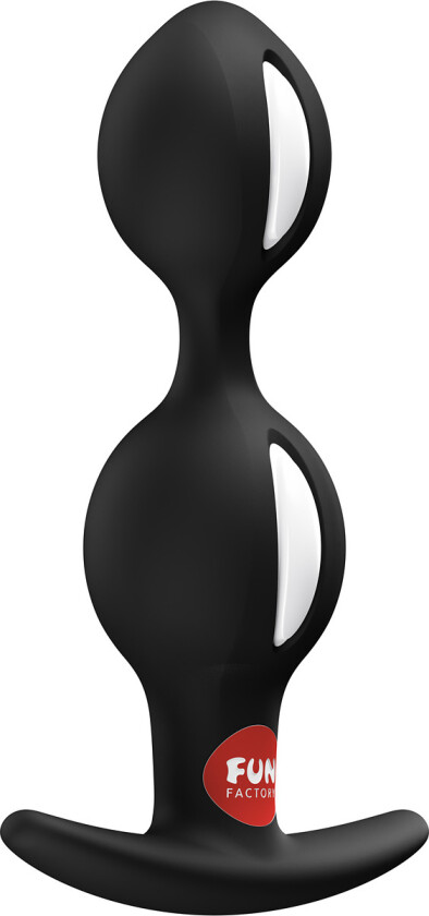 Fun Factory: B Balls Duo, Anal Plug, svart