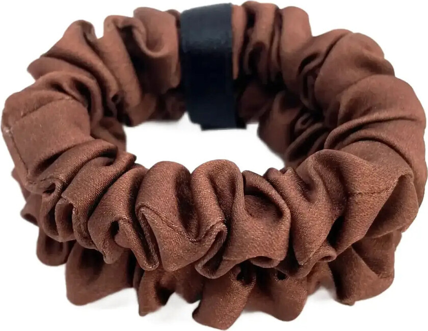 Delize De Luxe Scrunchie Brown 2 Pcs - Brown - ONE SIZE