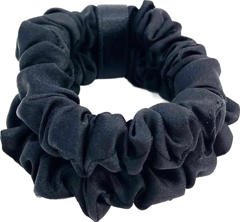 Delize De Luxe Scrunchie Black 2 Pcs - Black - ONE SIZE