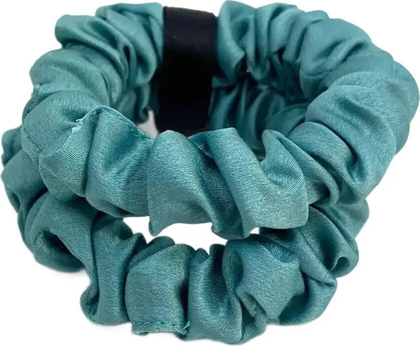 Delize De Luxe Scrunchie Green 2 Pcs - Green - ONE SIZE